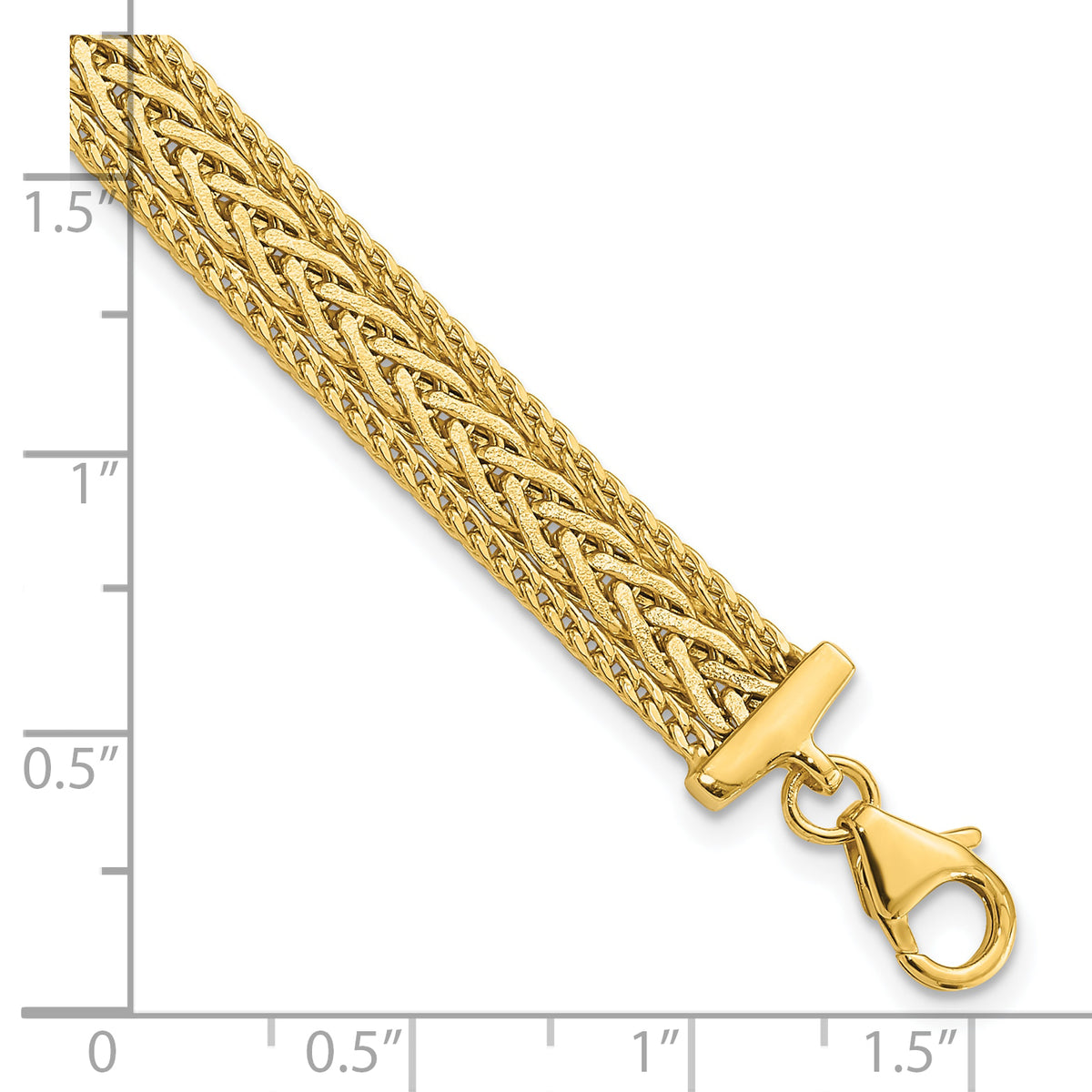 Trenza 14K Gold Bracelet — Yellow Gold