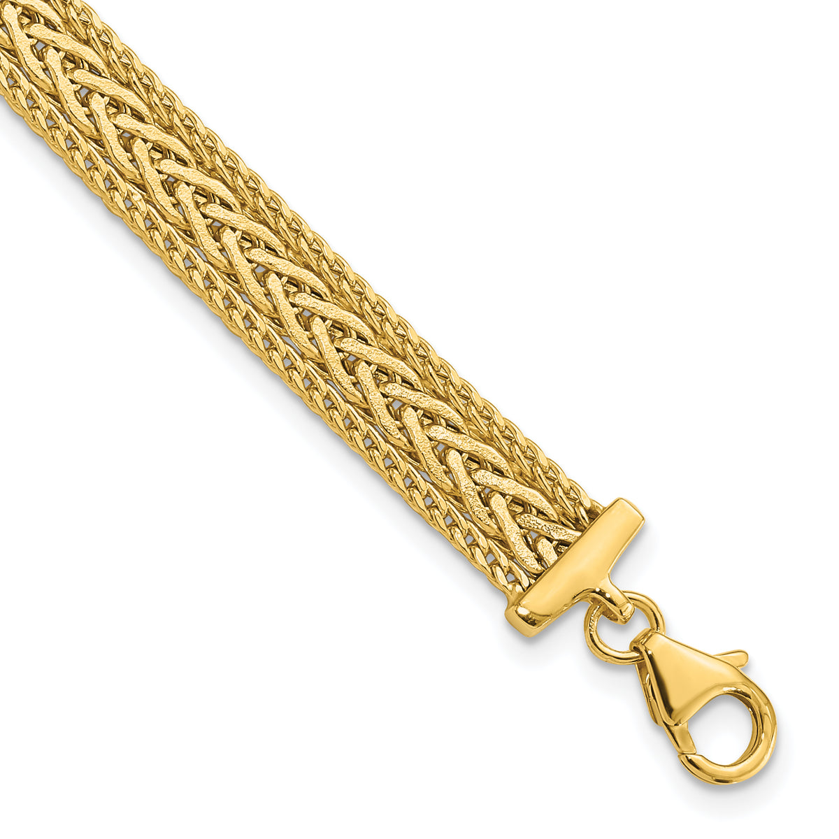 Trenza 14K Gold Bracelet — Yellow Gold