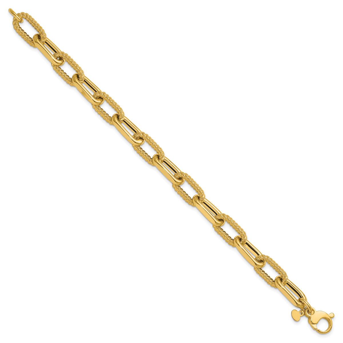 Textura 14K Gold Bracelet — Yellow Gold