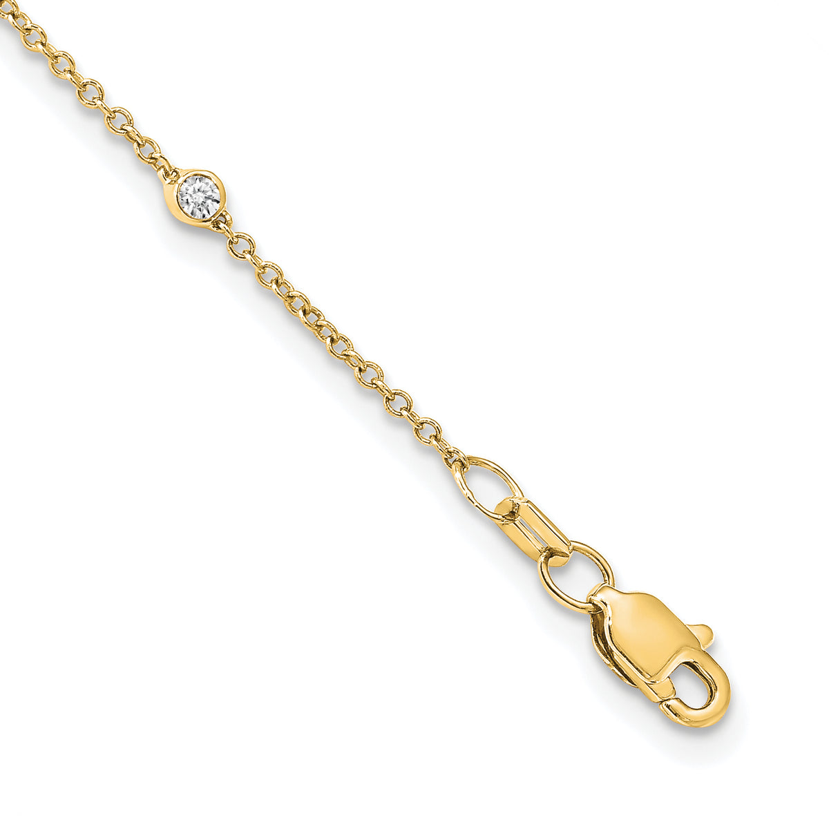 Rocio Diamond Necklace — Yellow Gold