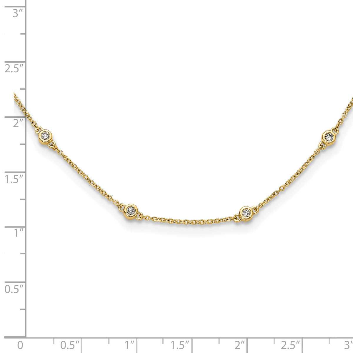 Rocio Diamond Necklace — Yellow Gold