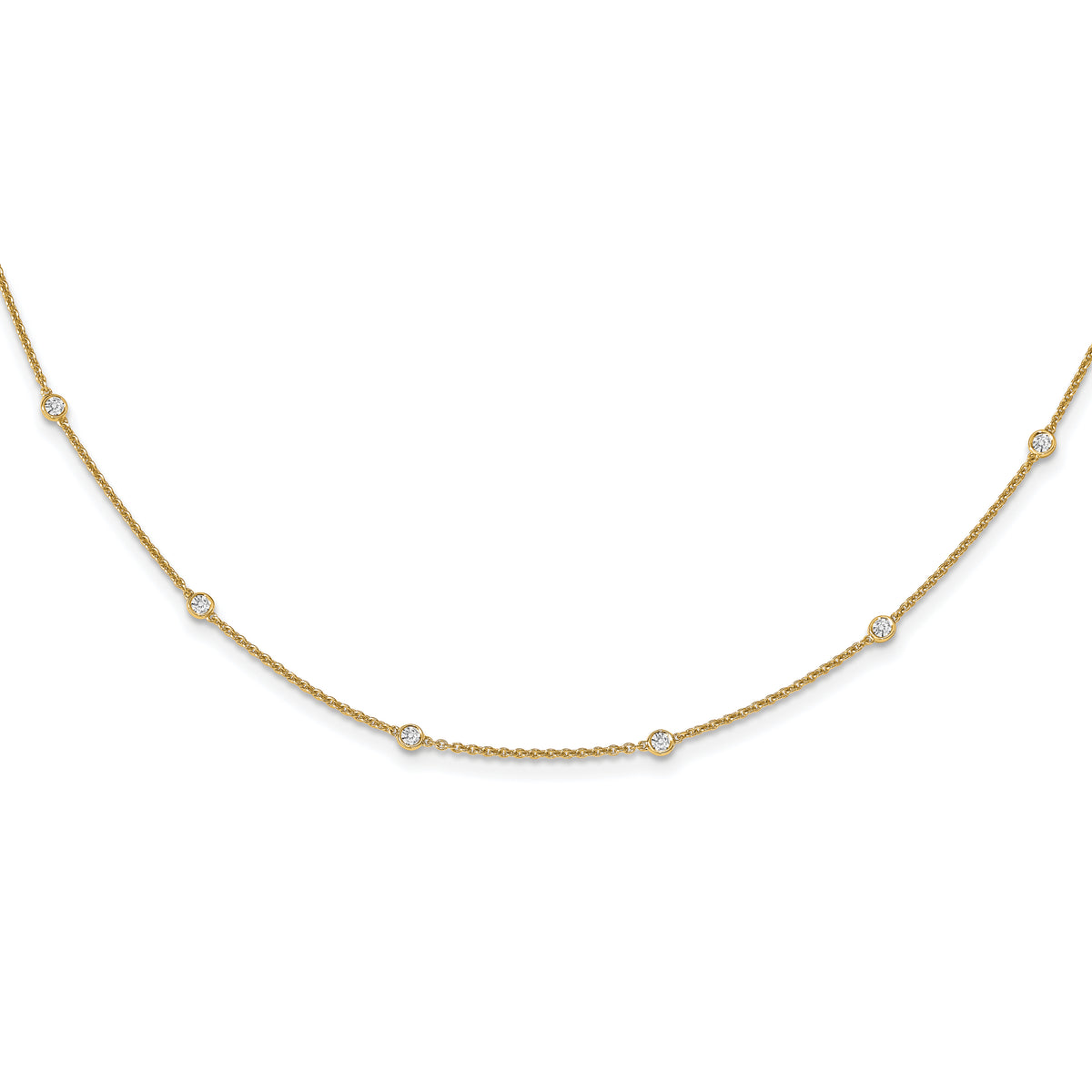 Rocio Diamond Necklace — Yellow Gold