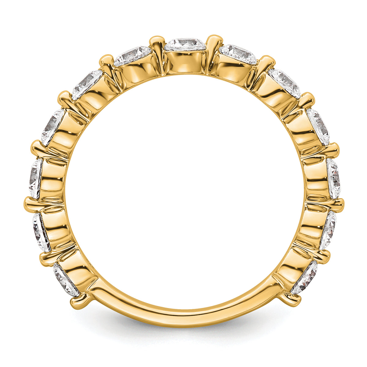 Corona Diamond Ring — Yellow Gold