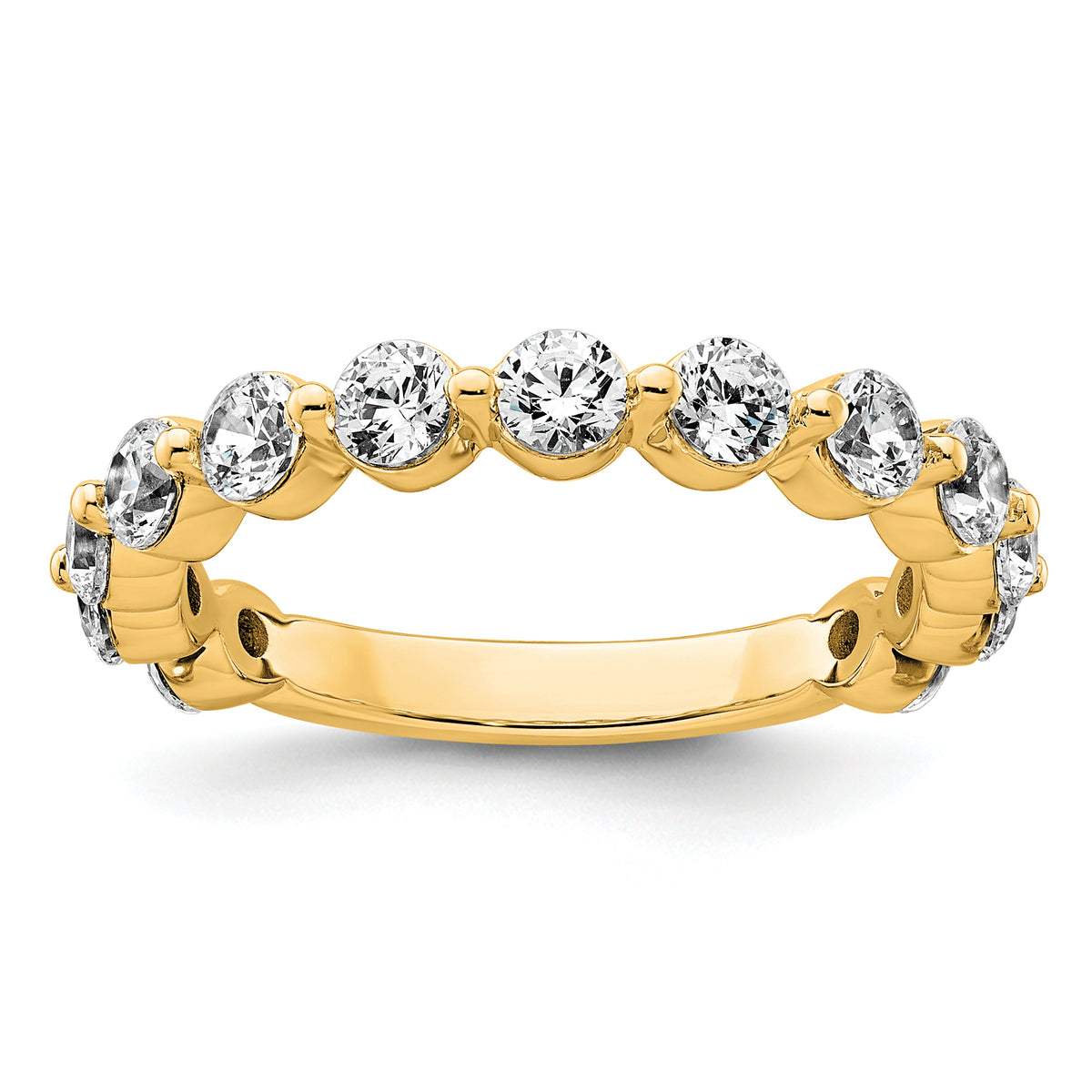 Corona Diamond Ring — Yellow Gold