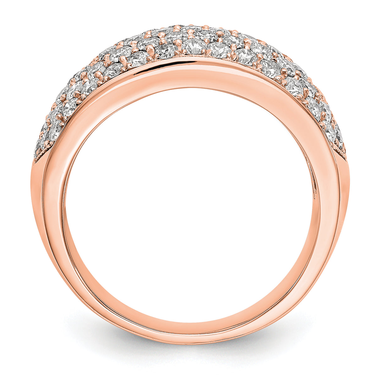 Sol Diamond Ring — Rose Gold