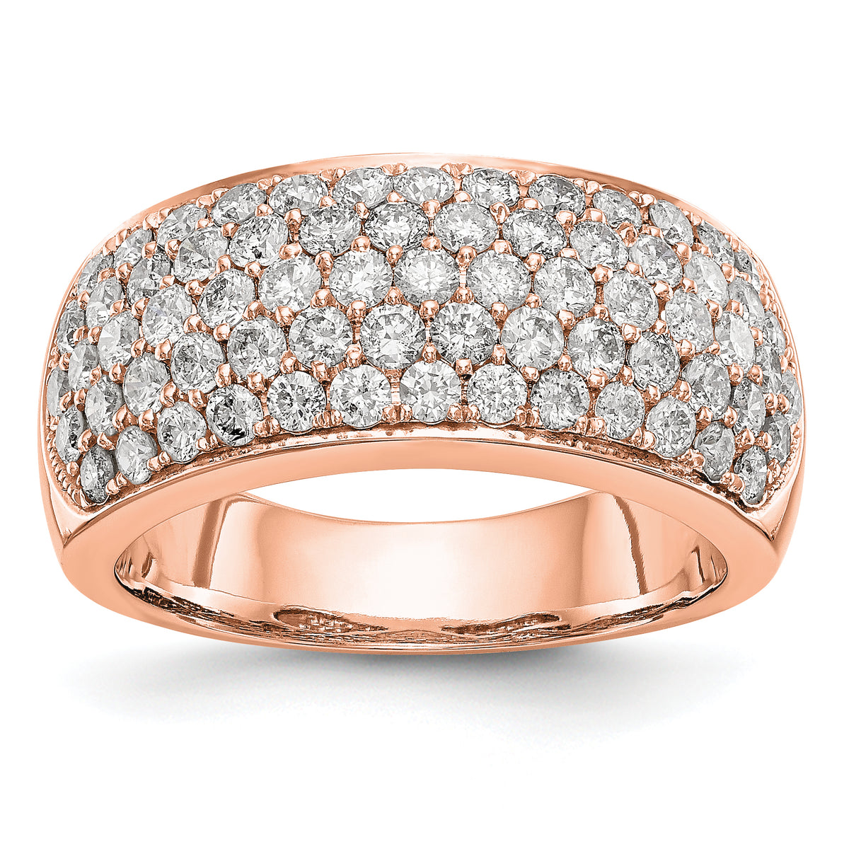 Sol Diamond Ring — Rose Gold