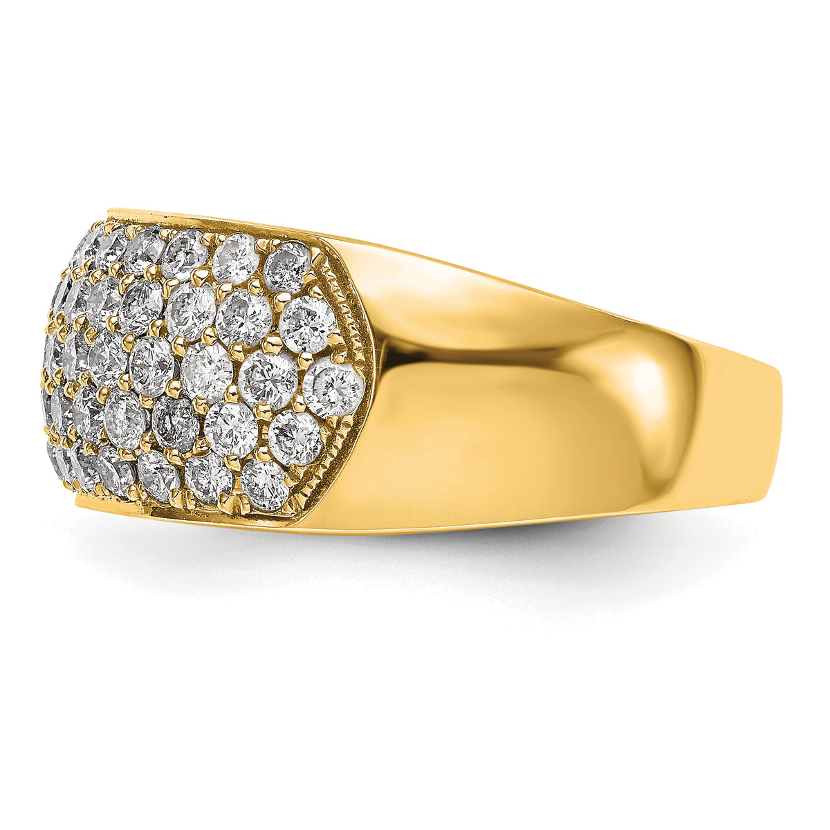 Sol Diamond Ring — Yellow Gold