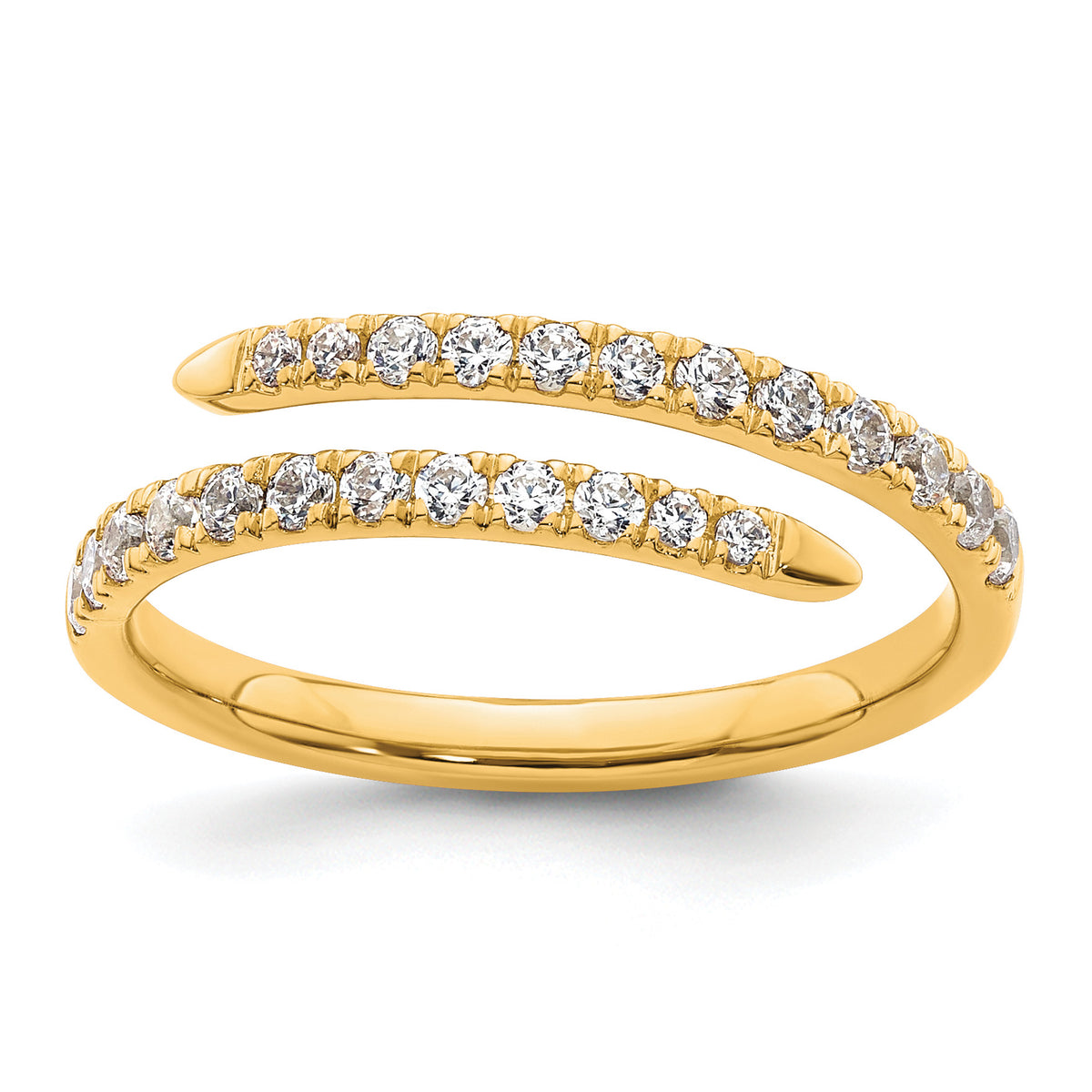 Alba Diamond Ring — Yellow Gold