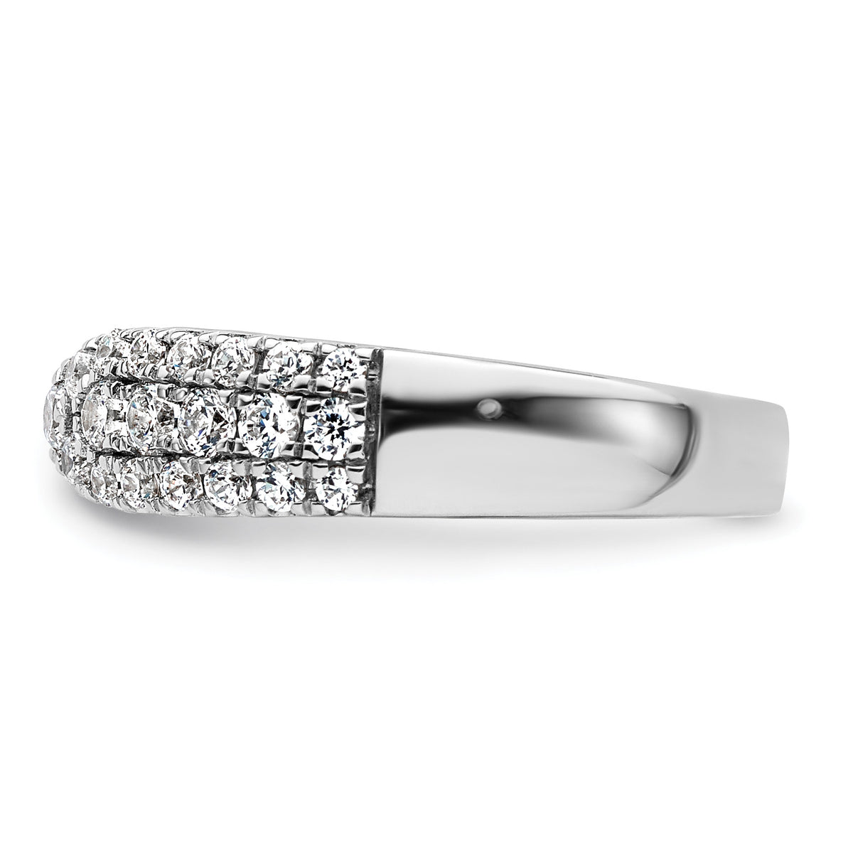 Union Diamond Wedding Ring — White Gold