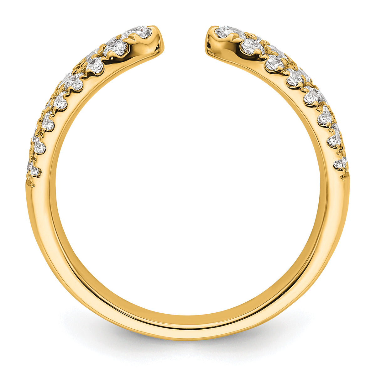 Union Diamond Wedding Ring — Yellow Gold