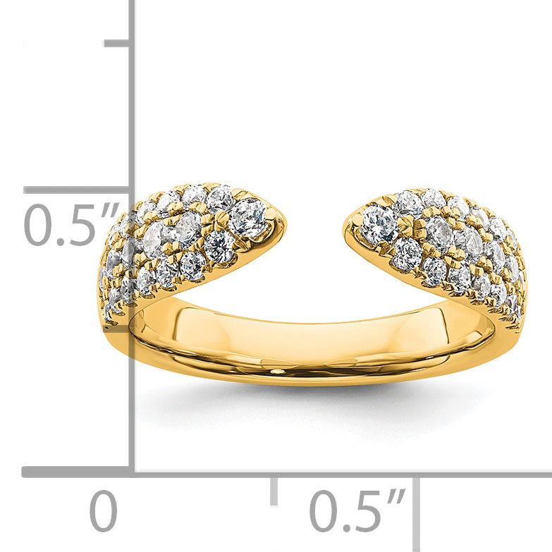 Union Diamond Wedding Ring — Yellow Gold