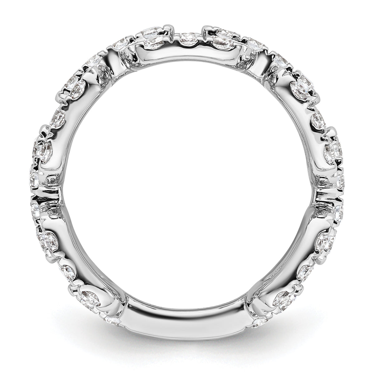 Gloria Diamond Ring — White Gold