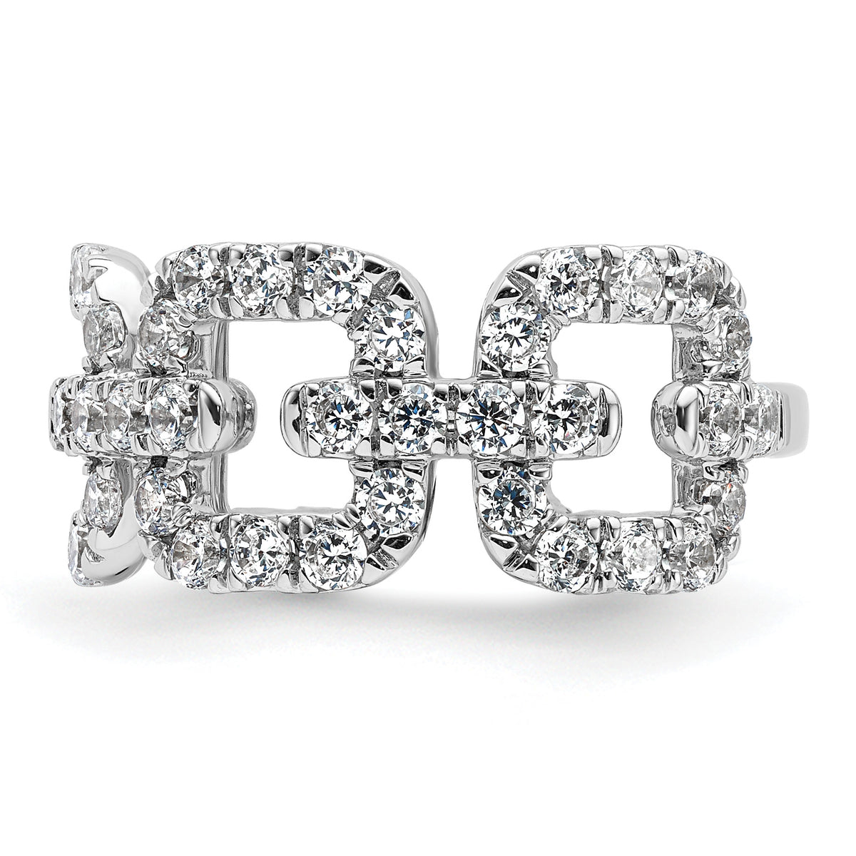 Gloria Diamond Ring — White Gold