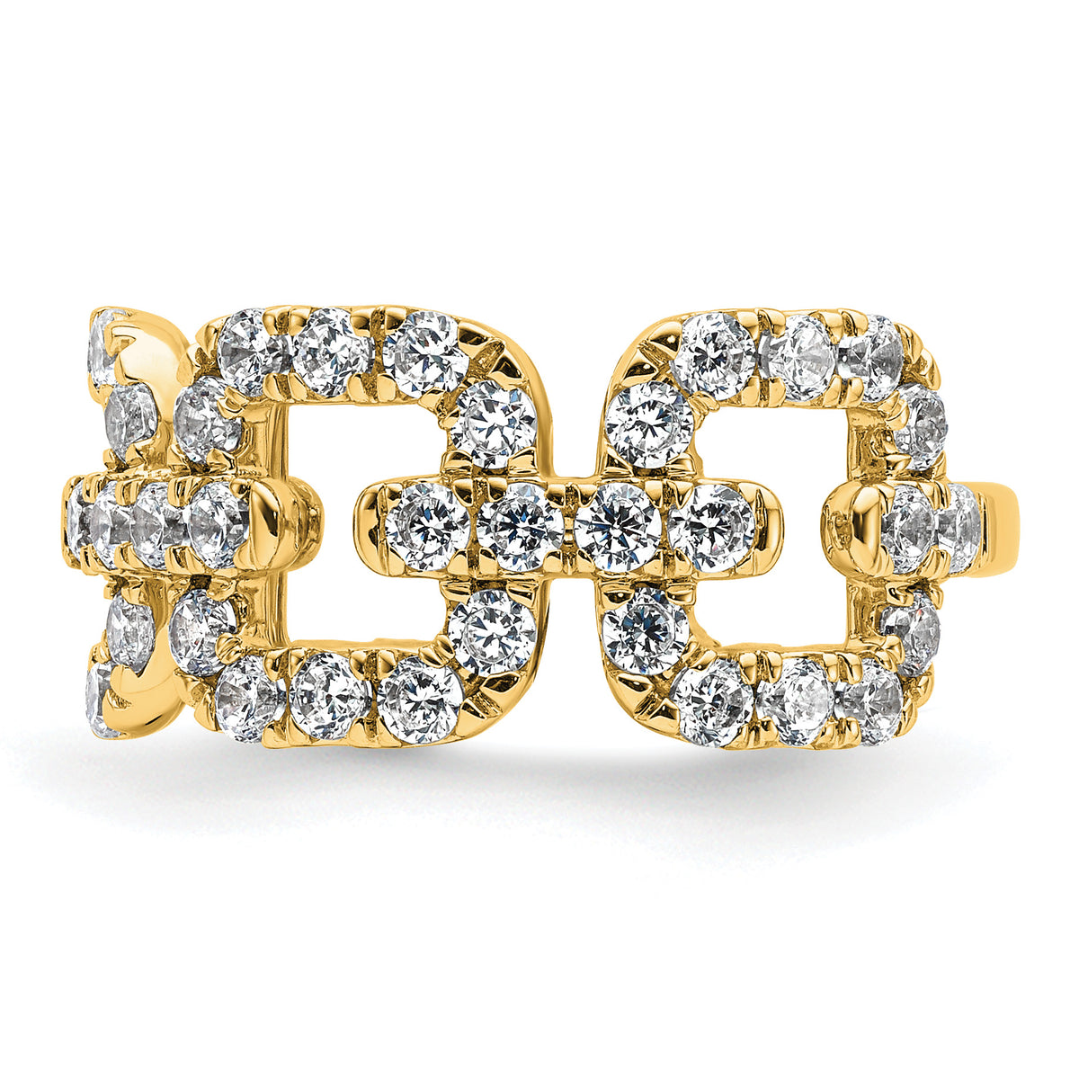 Gloria Diamond Ring — Yellow Gold