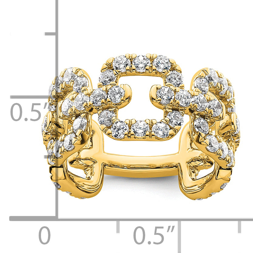 Gloria Diamond Ring — Yellow Gold