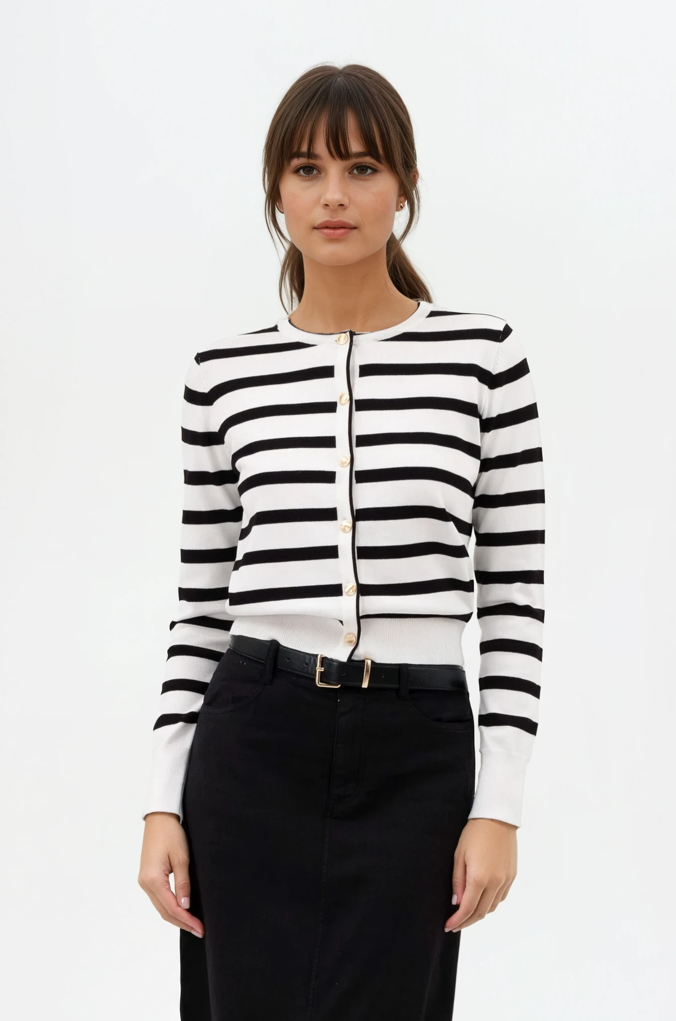 STRIPE CARDIGAN
