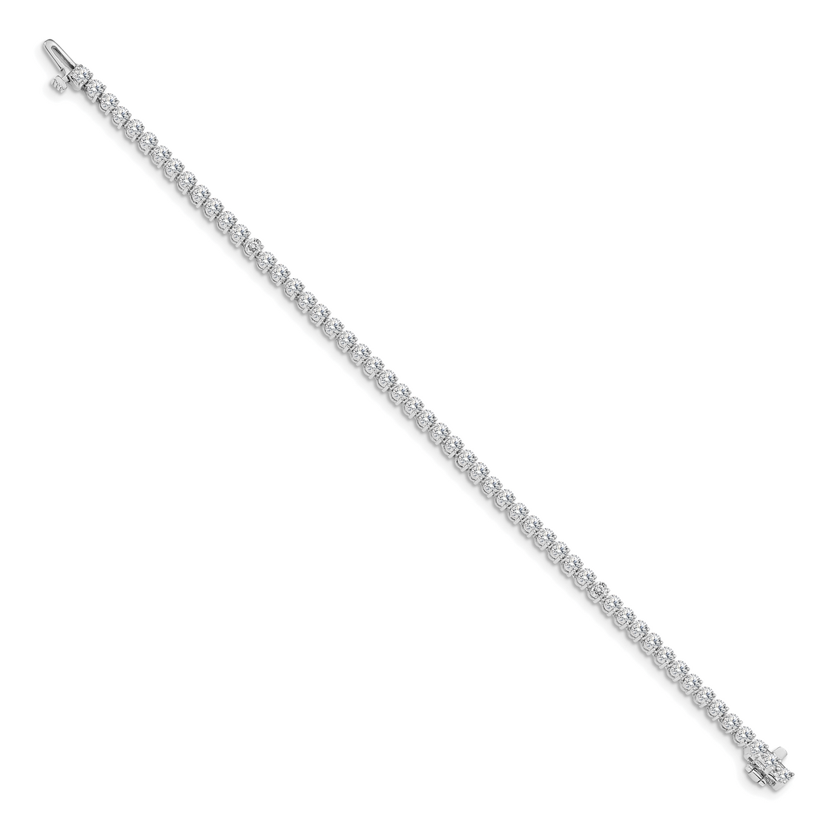 Riviera Diamond Tennis Bracelet — White Gold