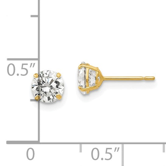 Round Post Earrings