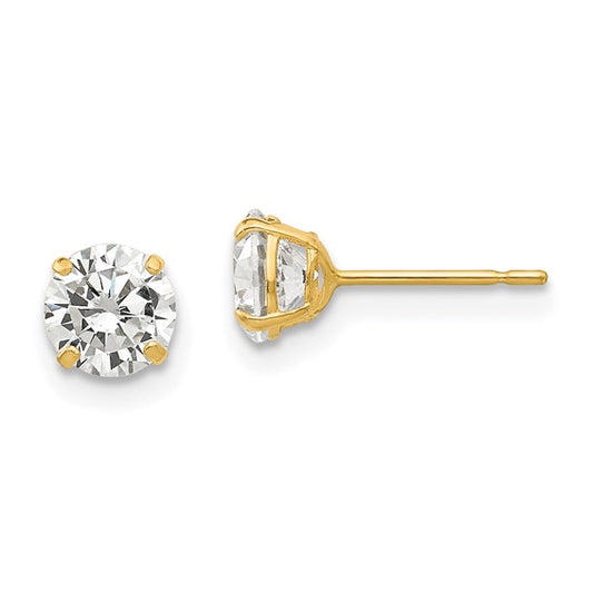 Round Post Earrings