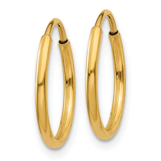 Endless Hoop Earring