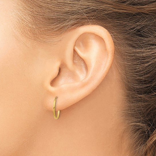 Endless Hoop Earring