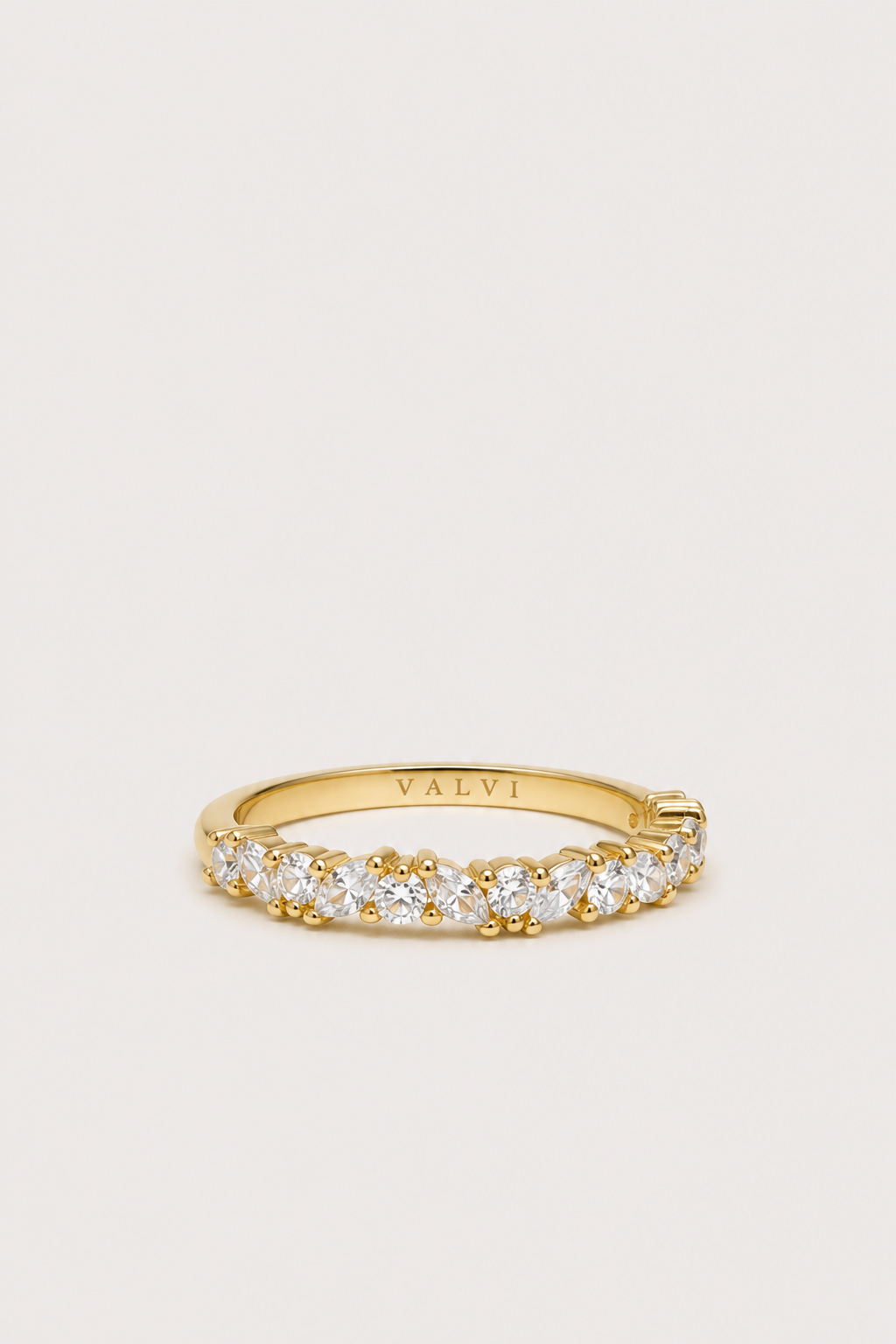 Radiant Mixed-Cut Cubic Zirconia Ring