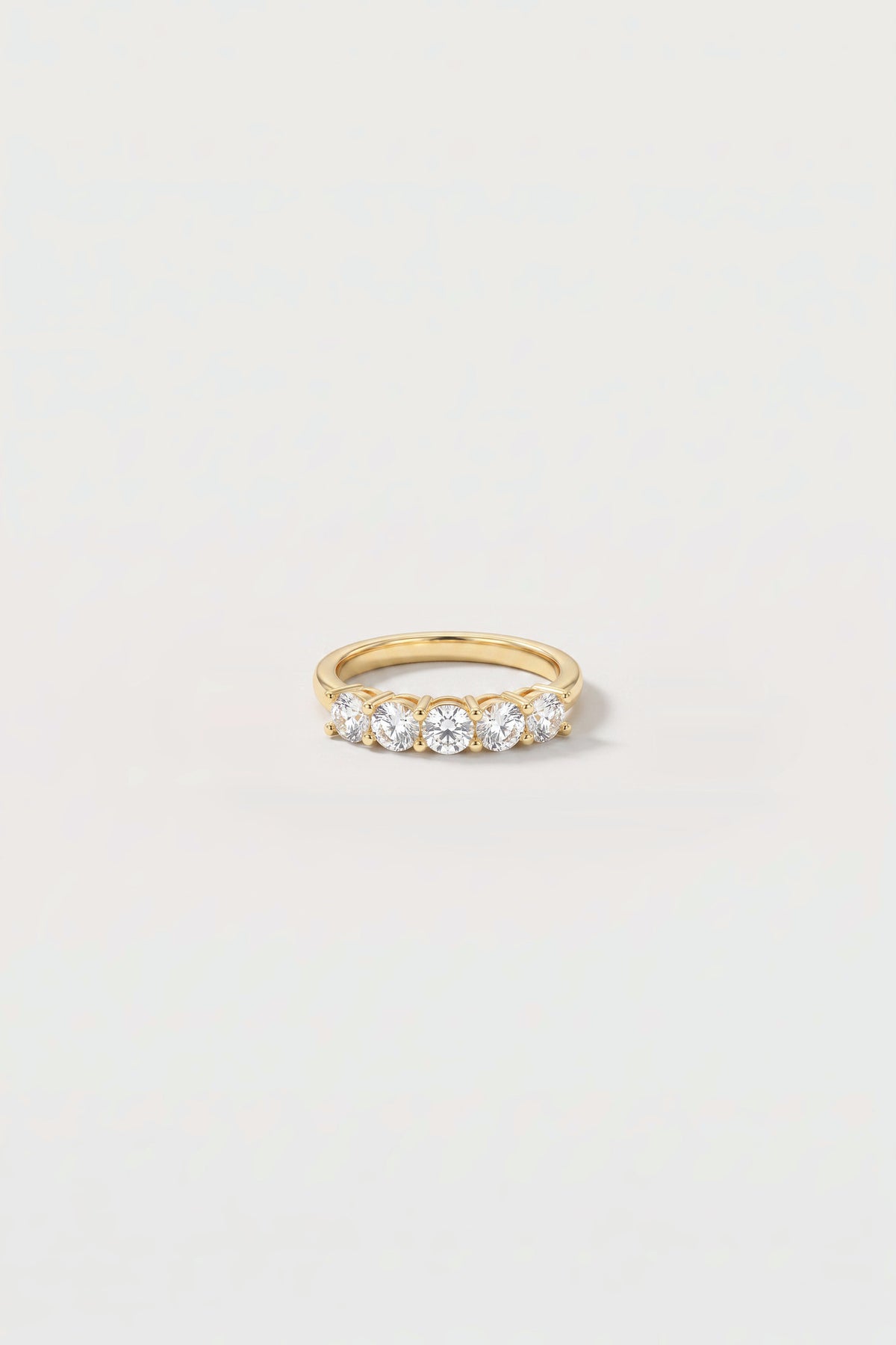 Five Stone Graduated Round Ring